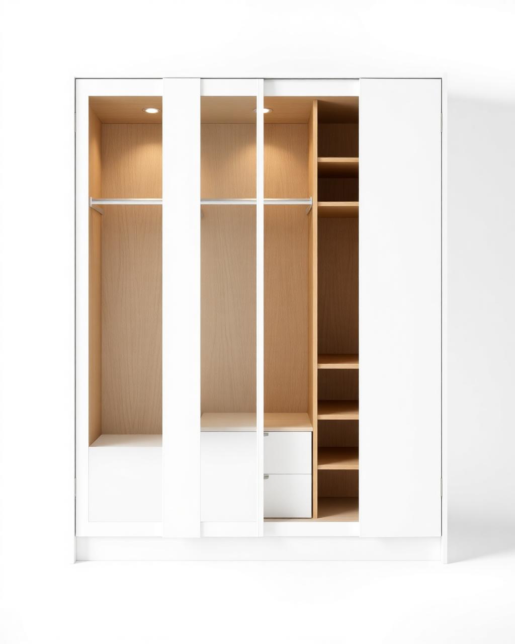 Mirrored Closet